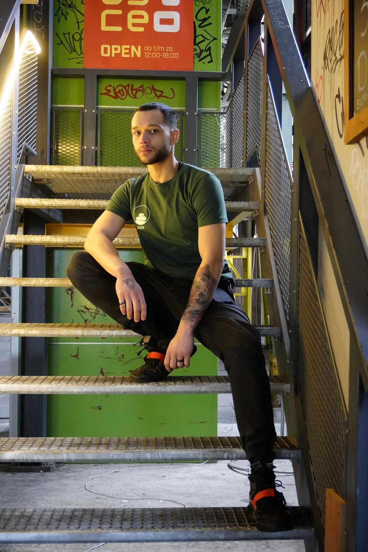 Samarreta CONTINUOUS IMPROVEMENT (Color verd) - Imatge 3