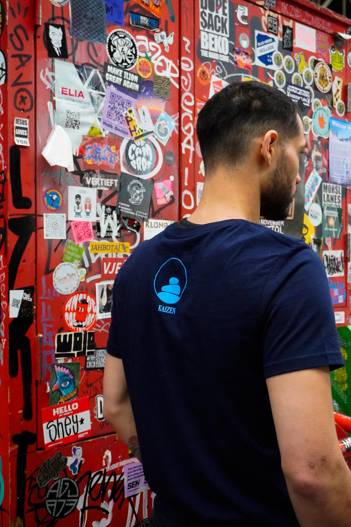 Samarreta FIND YOUR ZEN (Color blau) - Imatge 4