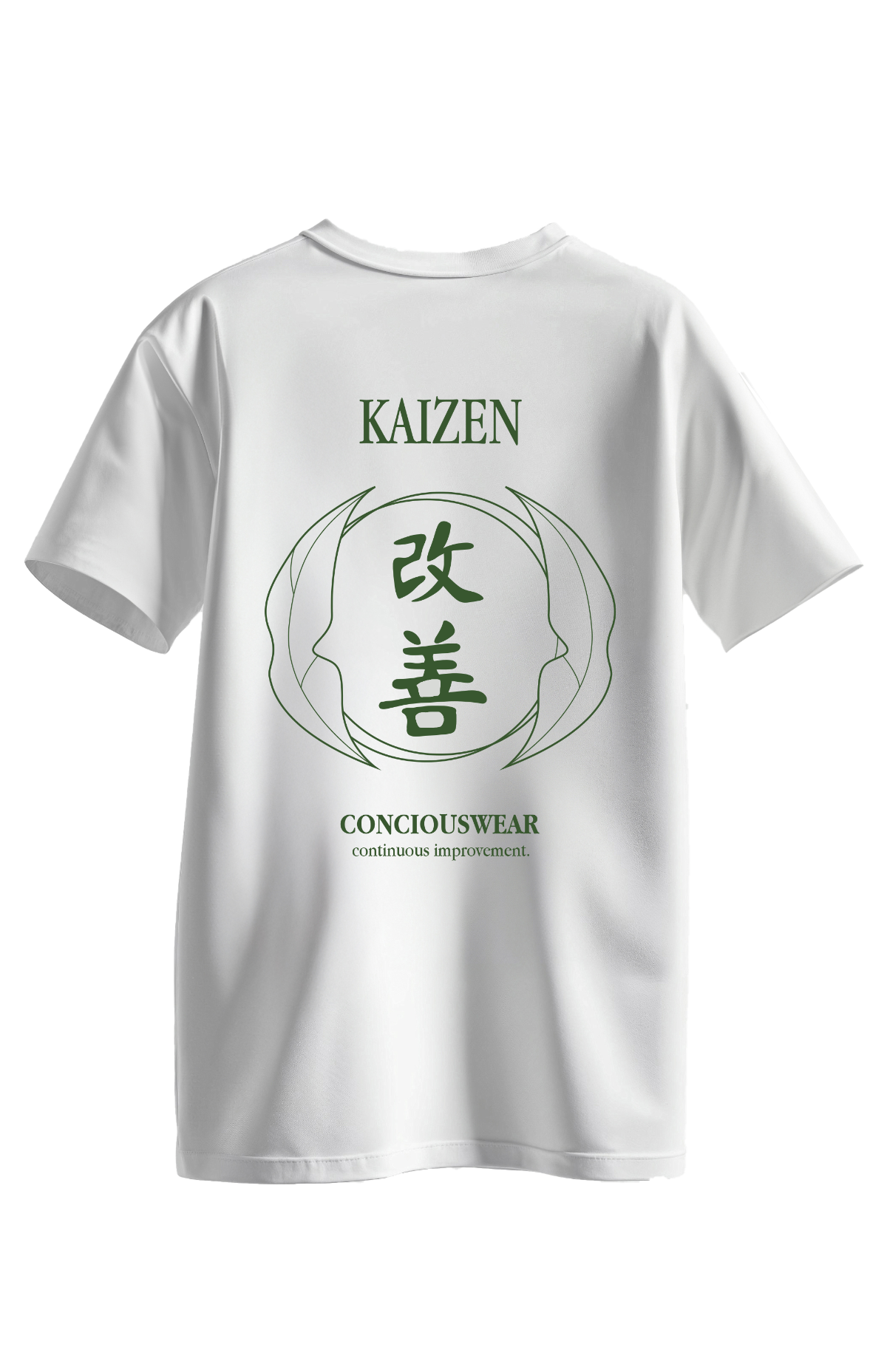 Samarreta CONTINUOUS IMPROVEMENT (Color blanc) - Imatge 2